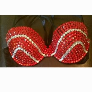COPY - Red Bustier Inspired by Selena Quintanilla